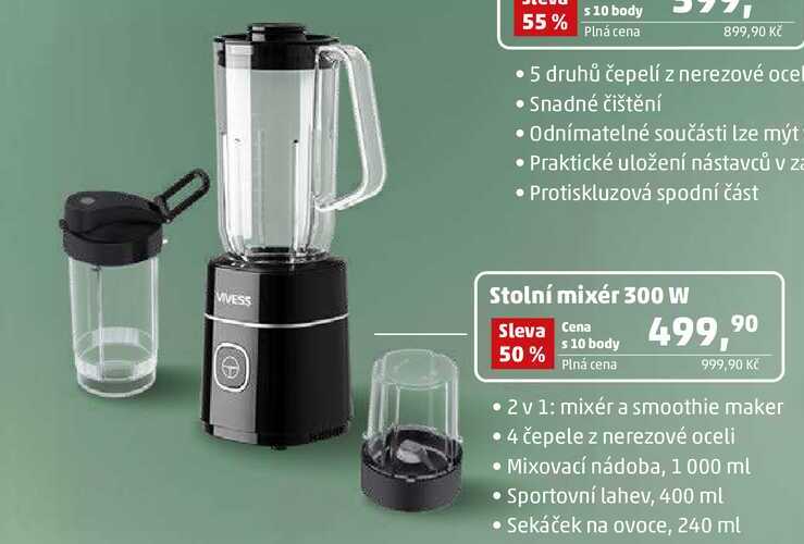Stolní mixér 300 W