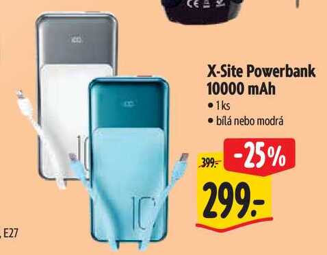 X-Site Powerbank 10000 mAh