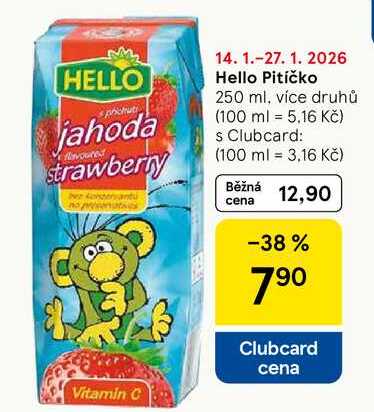 Hello Pitičko, 250 ml, více druhů 