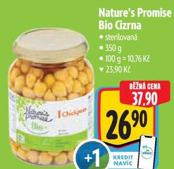 Nature's Promise Bio Cizrna, 350 g