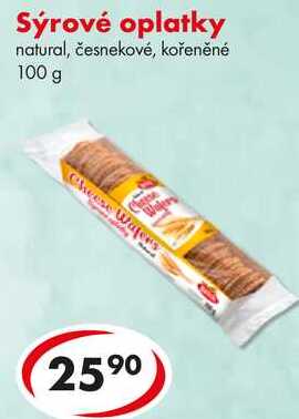 Sýrové oplatky, 100 g