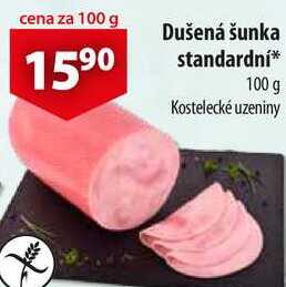 Dušená šunka standardní, 100 g
