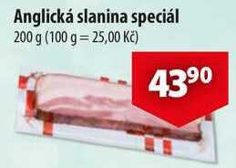 Anglická slanina speciál, 200 g  