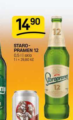 STAROPRAMEN 12 0,5l