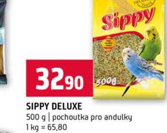 SIPPY DELUXE 500 g pochoutka pro andulky 