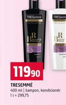 TRESEMMÉ 400 ml šampon, kondicionér