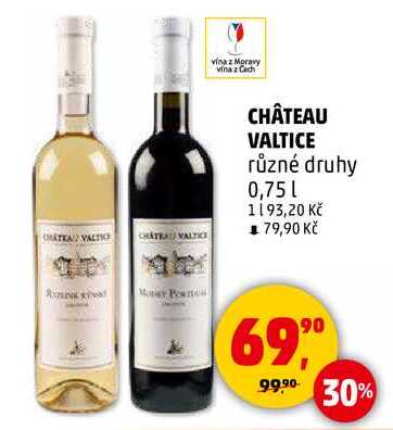 CHÂTEAU VALTICE, 0,75 l