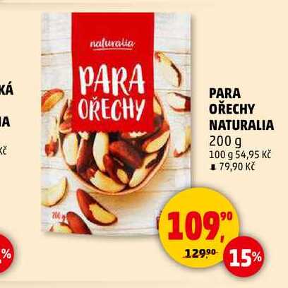PARA OŘECHY NATURALIA, 200 g
