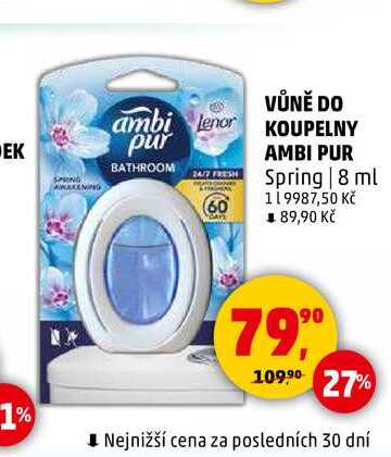 VŮNĚ DO KOUPELNY AMBI PUR, 18 ml 