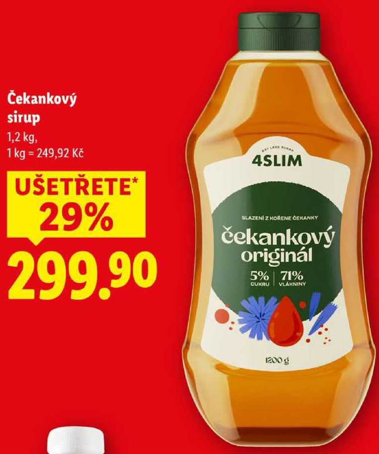 Čekankový sirup, 1,2 kg 