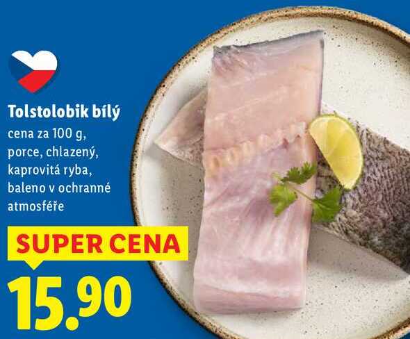 Tolstolobik bílý, cena za 100 g