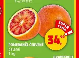 POMERANČE ČERVENÉ, 1 kg 