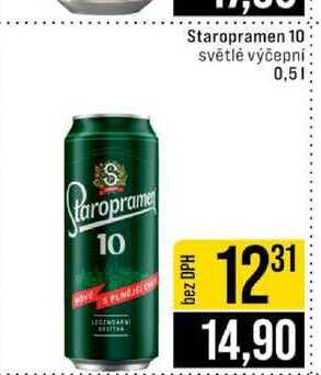 Staropramen 10 světlé výčepní 0,5l