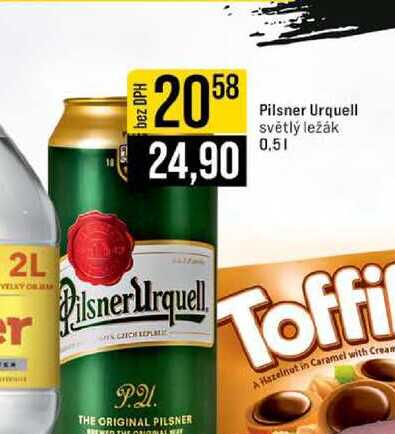 Pilsner Urquell světlý ležák 0.5l