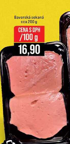 Bavorská sekanȧ cca 200 g 