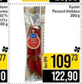 Gyulai Paraszt klobása 350 g
