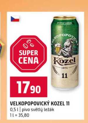 VELKOPOPOVICKÝ KOZEL 11 0,5l