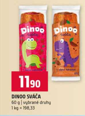 DINOO SVÁČA 60 g vybrané druhy 
