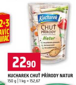 KUCHAREK CHUŤ PŘÍRODY NATUR 150 g
