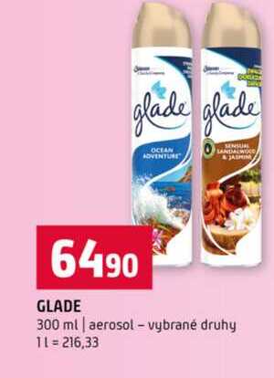 GLADE 300 ml aerosol vybrané druhy 