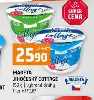 MADETA JIHOČESKÝ COTTAGE 150 g vybrané druhy
