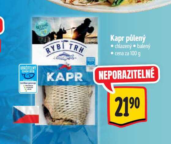  Kapr půlený  100 g