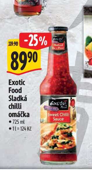 Exotic Food Sladká chilli omáčka 725 ml