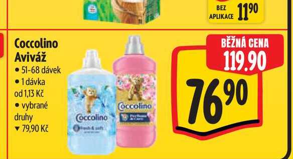 Coccolino Aviváž 51-68 dávek