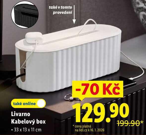 Livarno Kabelový box 