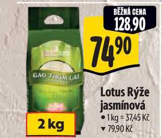 Lotus Rýže jasmínová, 1 KG