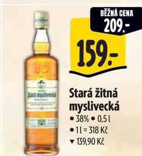 Stará žitná myslivecká, 0,5 l