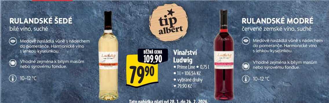 Vinařství Ludwig, 0,75 l