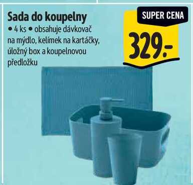 Sada do koupelny, 4 ks