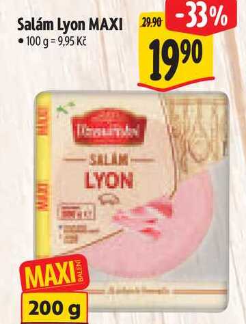 Salám Lyon MAXI, 200 g