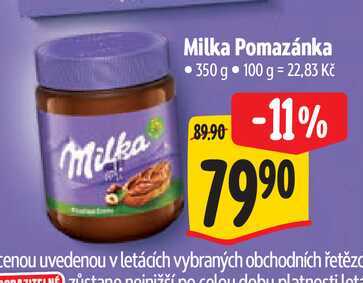 Milka Pomazánka, 350 g 