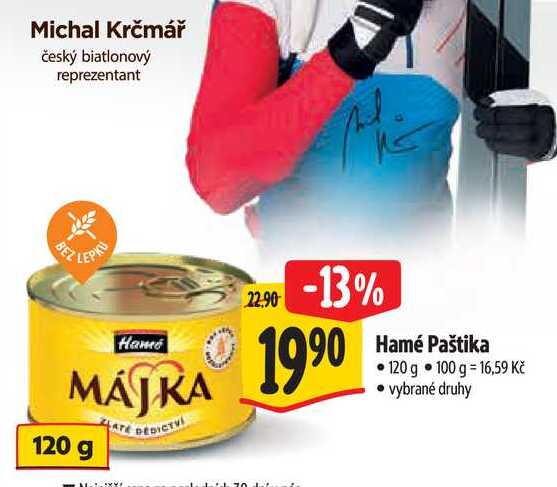 Hamé Paštika, 120 g 