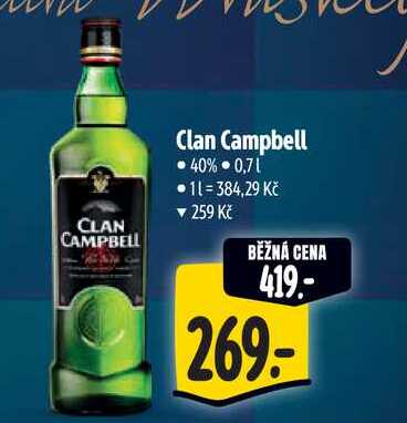 Clan Campbell, 0,7 l