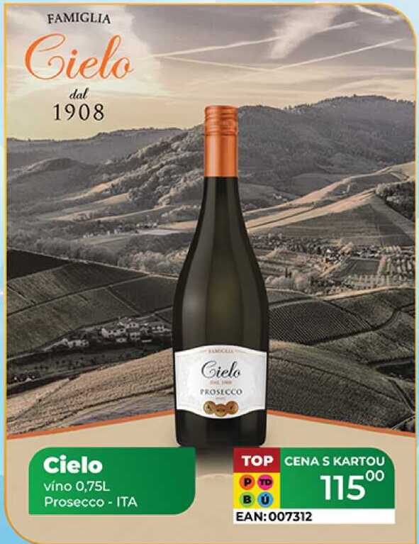 Cielo víno 0,75L Prosecco - ITA 