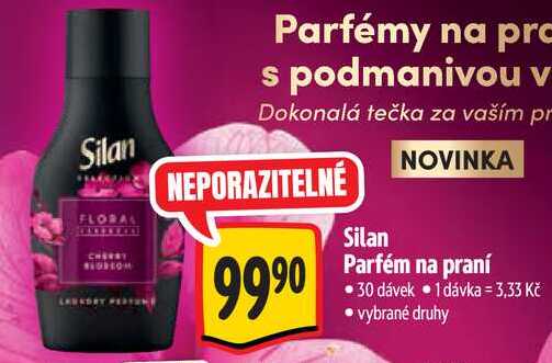 Silan Parfém na praní, 30 dávek