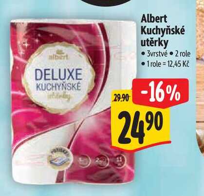 Albert Kuchyňské utěrky, 2 role 