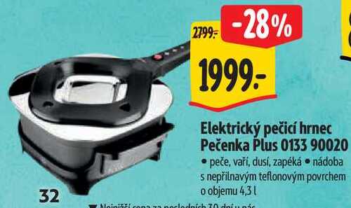Elektrický pečicí hrnec Pečenka Plus 0133 90020