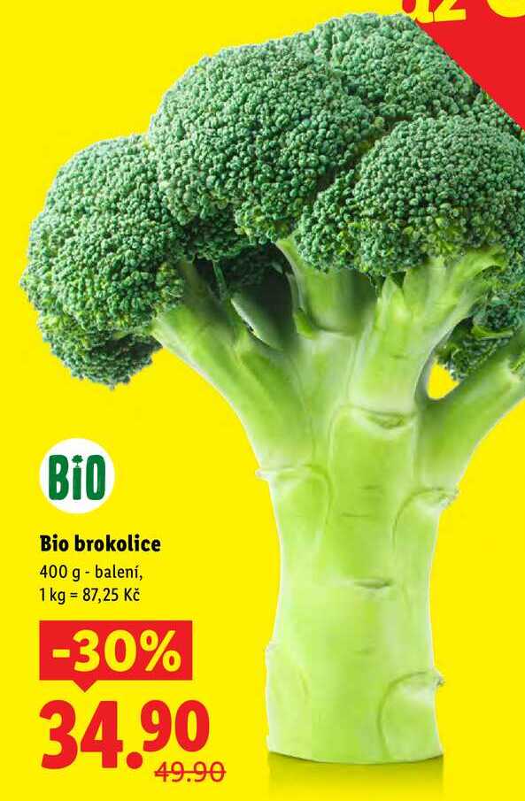 Bio brokolice, 400 g
