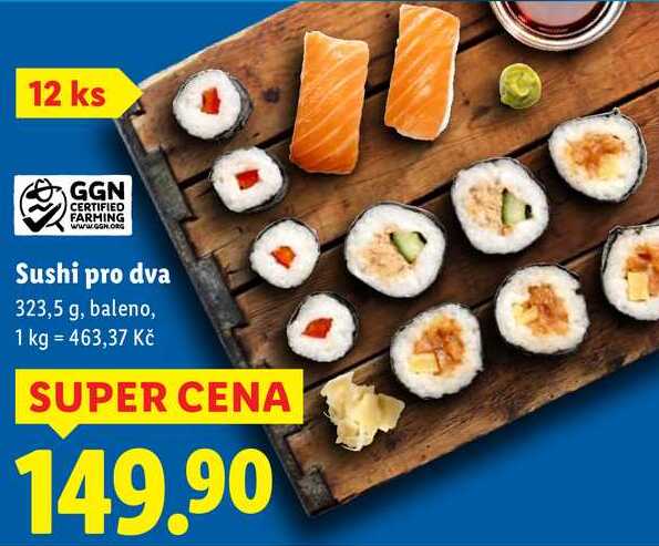 Sushi pro dva, 323,5 g