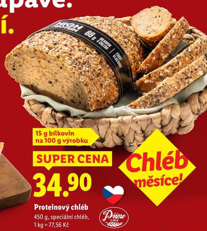 Proteinový chléb, 450 g