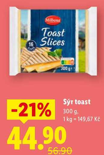 Sýr toast, 300 g
