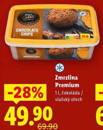 Zmrzlina Premium, 1 l