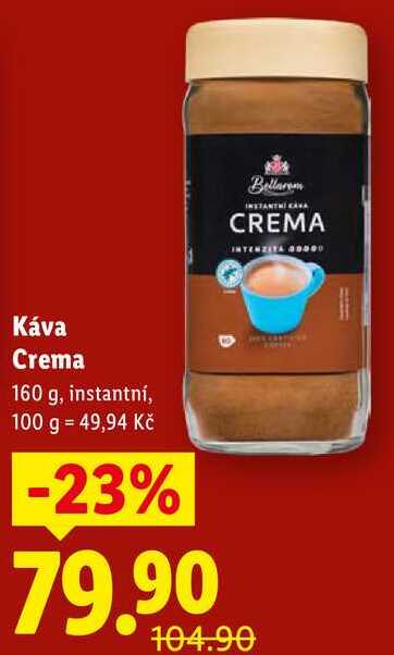 Káva Crema, 160 g