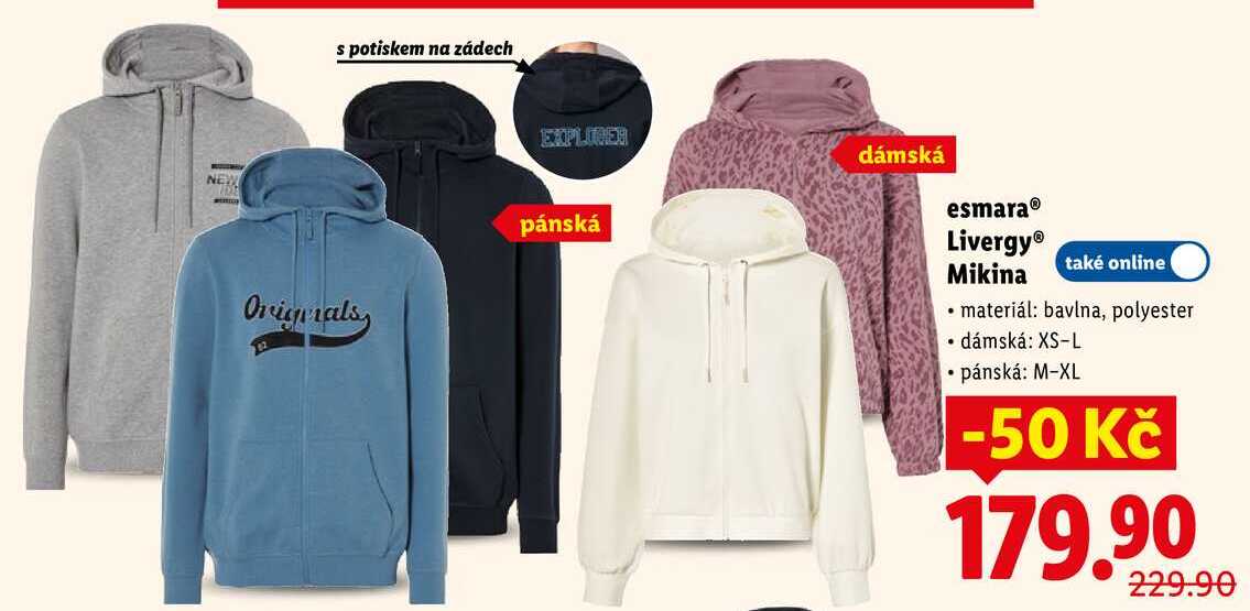 esmara Livergy Mikina