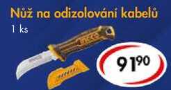 Nůž na odizolování kabelů 