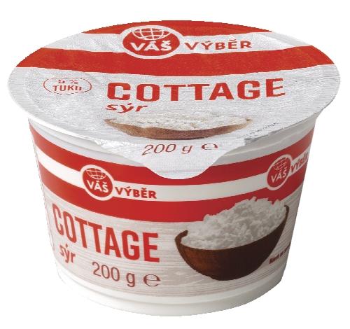 VÁŠ VÝBĚR Cottage sýr, 200 g